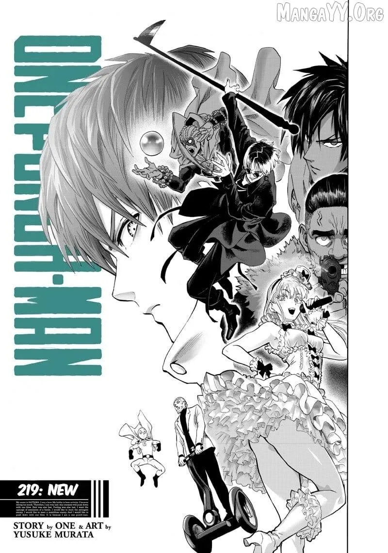 One Punch Man - Chapter 219 Page 1