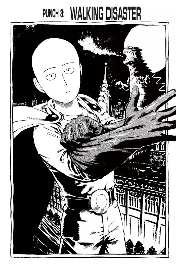 One Punch Man - Chapter 3 Page 1