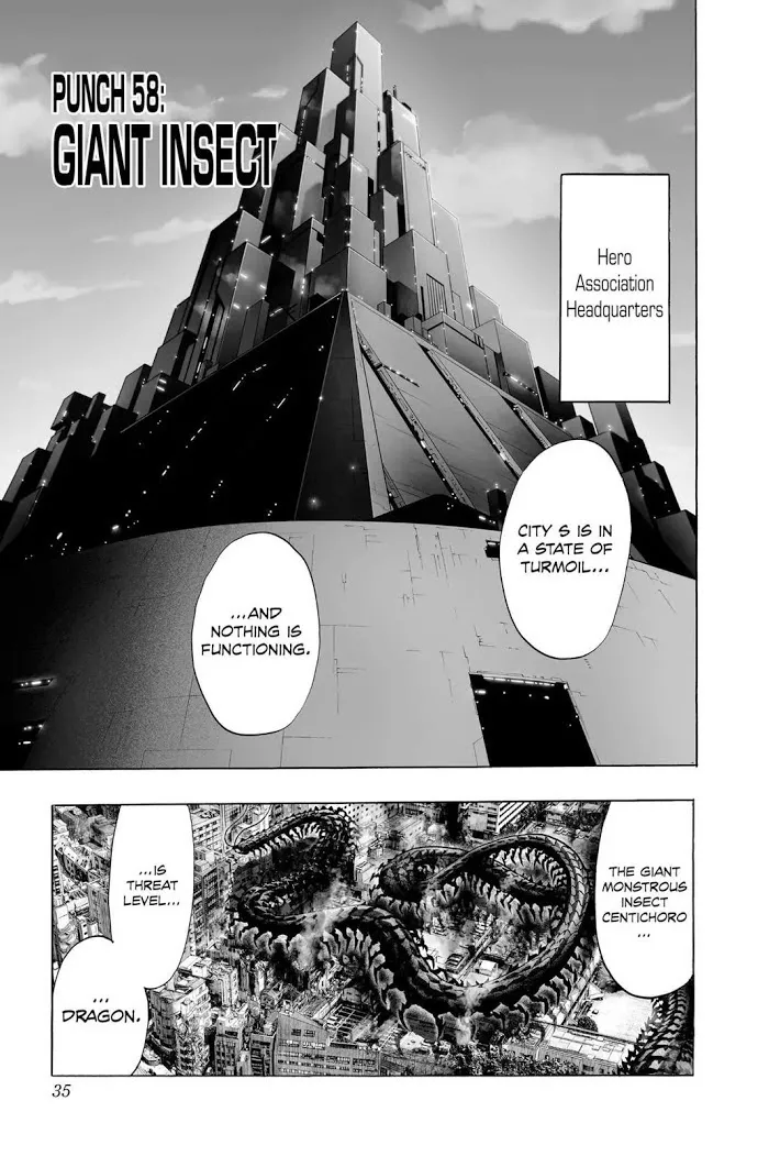 One Punch Man - Chapter 58 Page 1