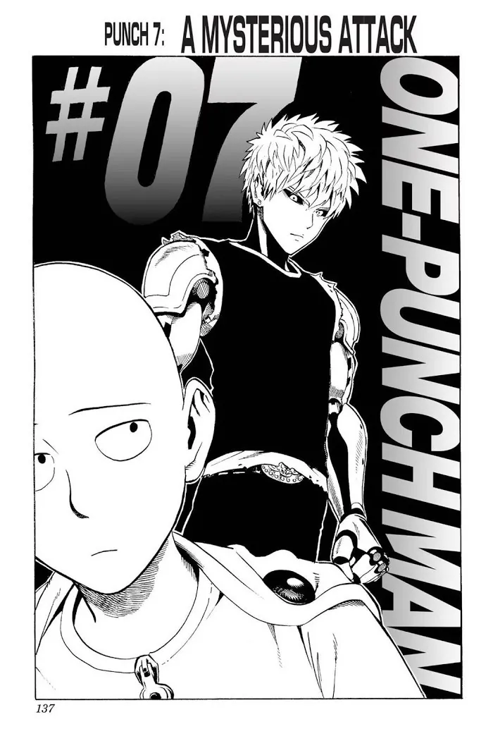 One Punch Man - Chapter 7 Page 1