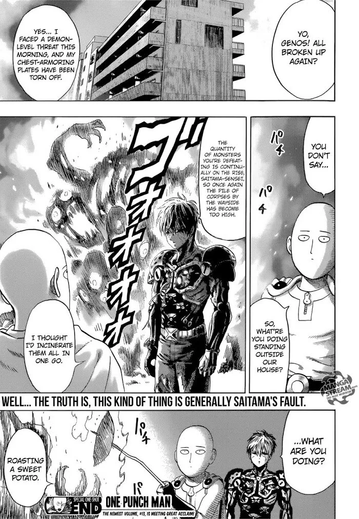 One Punch Man - Chapter 73.5 Page 17