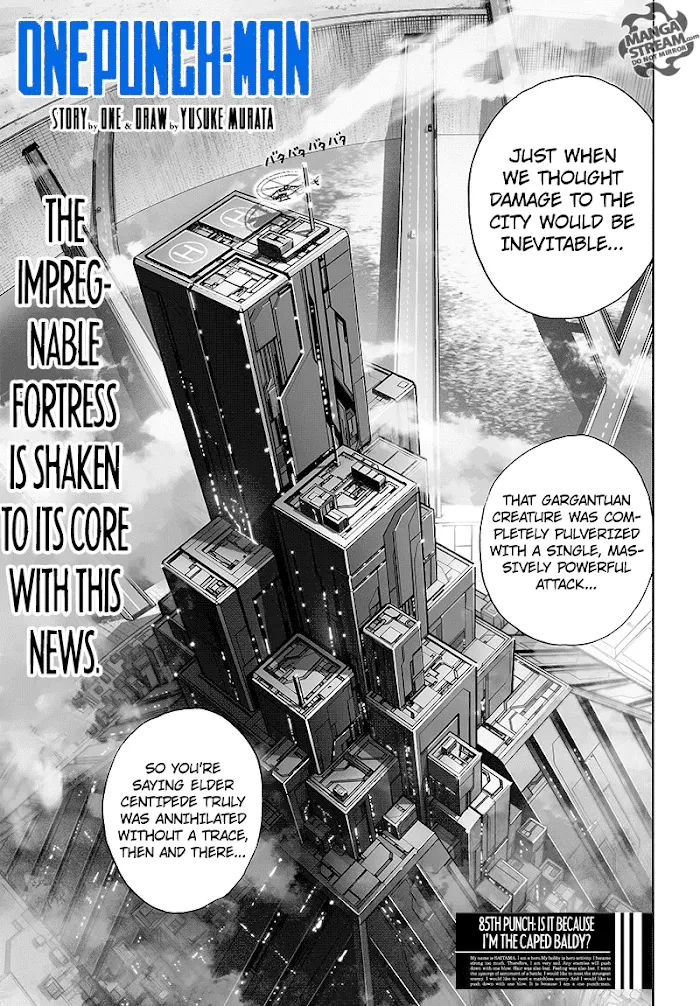 One Punch Man - Chapter 85 Page 1