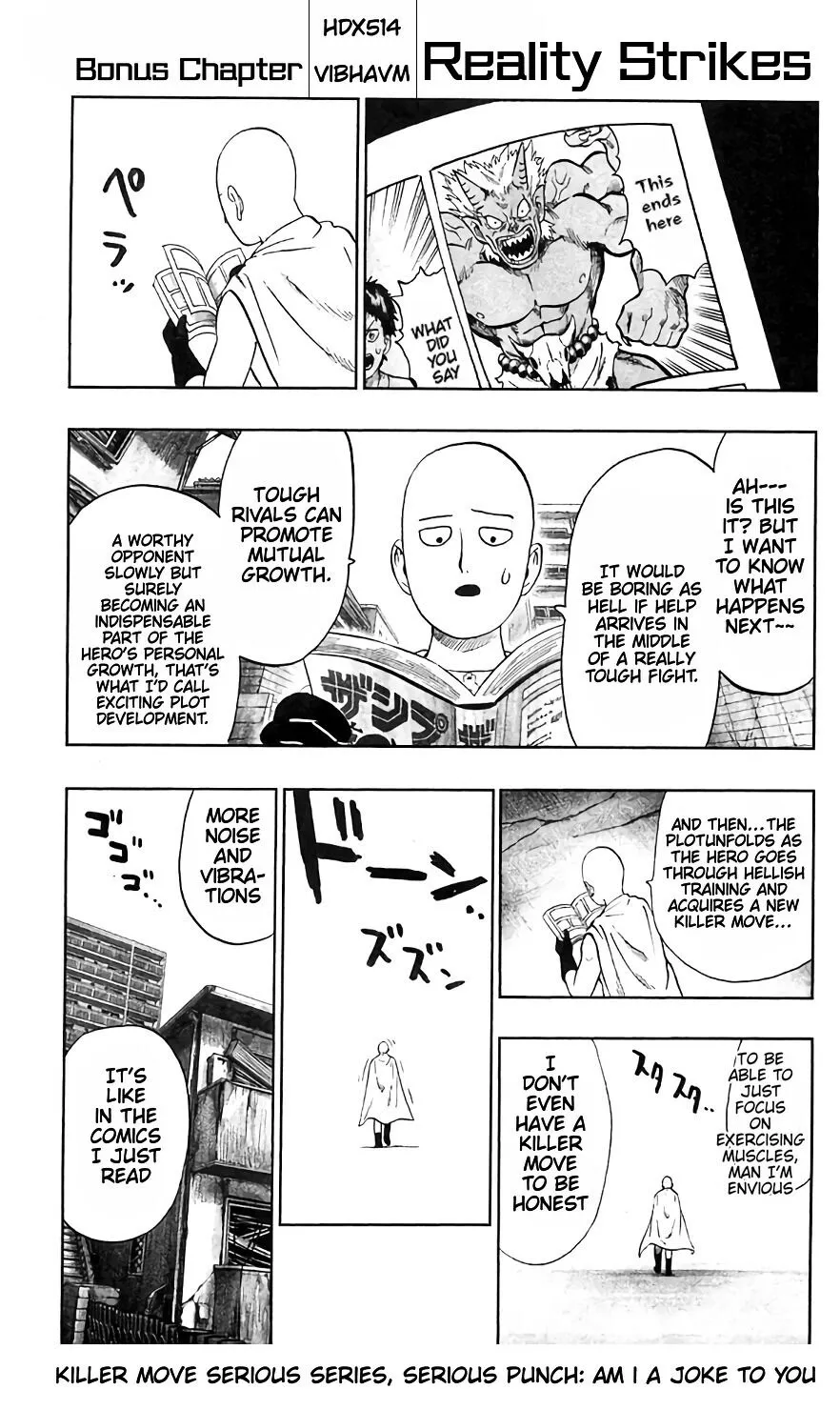 One Punch Man - Chapter 92.5 Page 1