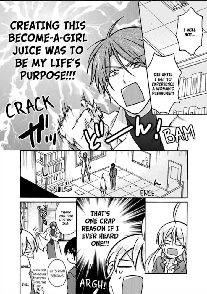 Nyotaika Yankee Gakuen ☆ Ore No Hajimete, Nerawaretemasu. - Chapter 11 Page 14