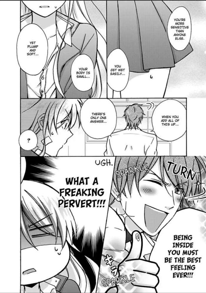 Nyotaika Yankee Gakuen ☆ Ore No Hajimete, Nerawaretemasu. - Chapter 12 Page 14