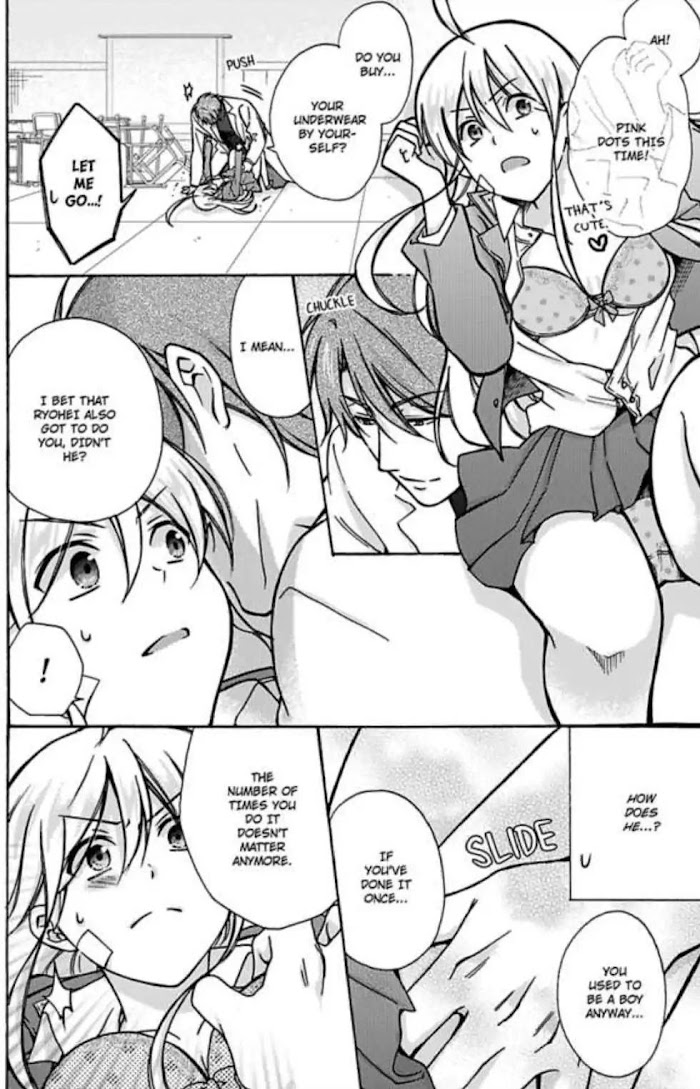 Nyotaika Yankee Gakuen ☆ Ore No Hajimete, Nerawaretemasu. - Chapter 12 Page 18
