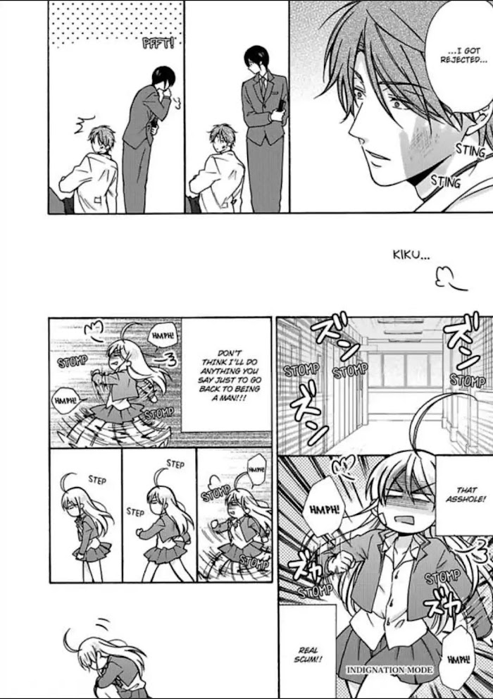 Nyotaika Yankee Gakuen ☆ Ore No Hajimete, Nerawaretemasu. - Chapter 12 Page 24