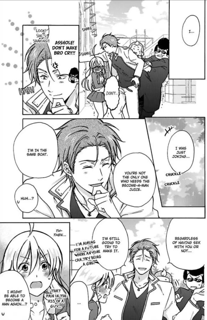 Nyotaika Yankee Gakuen ☆ Ore No Hajimete, Nerawaretemasu. - Chapter 13 Page 11