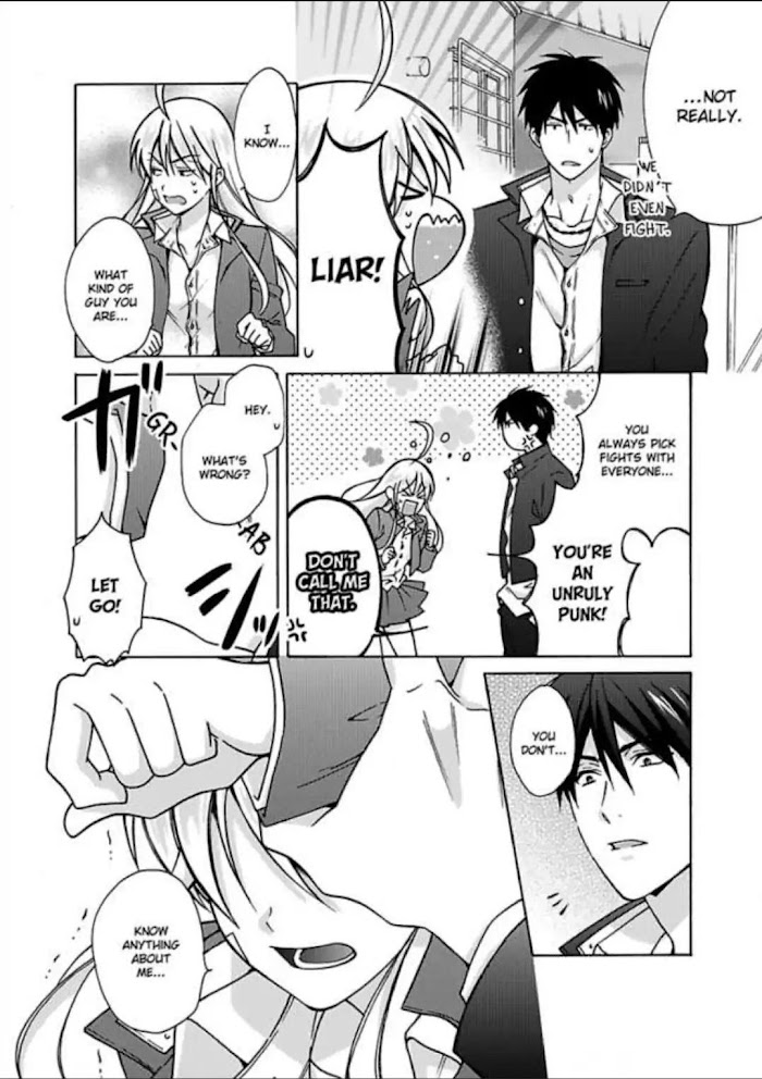 Nyotaika Yankee Gakuen ☆ Ore No Hajimete, Nerawaretemasu. - Chapter 14 Page 1