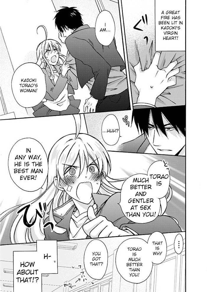 Nyotaika Yankee Gakuen ☆ Ore No Hajimete, Nerawaretemasu. - Chapter 2 Page 14