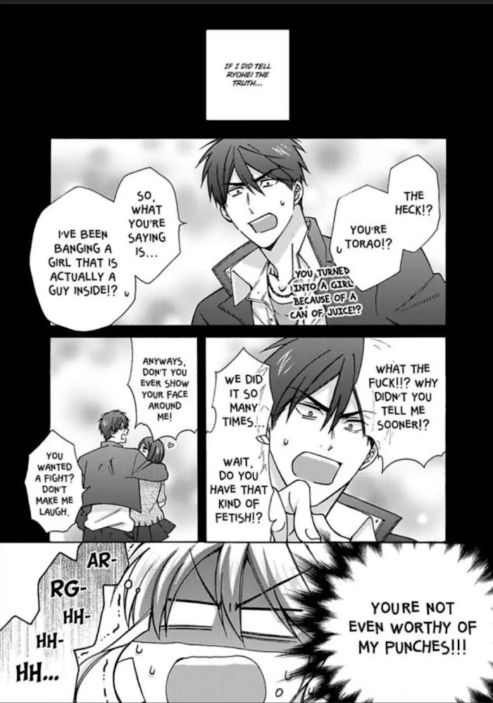Nyotaika Yankee Gakuen ☆ Ore No Hajimete, Nerawaretemasu. - Chapter 20 Page 1
