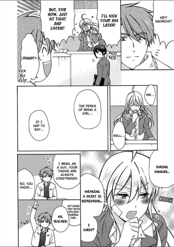 Nyotaika Yankee Gakuen ☆ Ore No Hajimete, Nerawaretemasu. - Chapter 21 Page 8