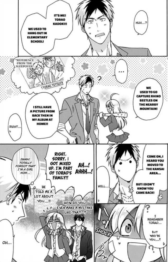 Nyotaika Yankee Gakuen ☆ Ore No Hajimete, Nerawaretemasu. - Chapter 23 Page 11