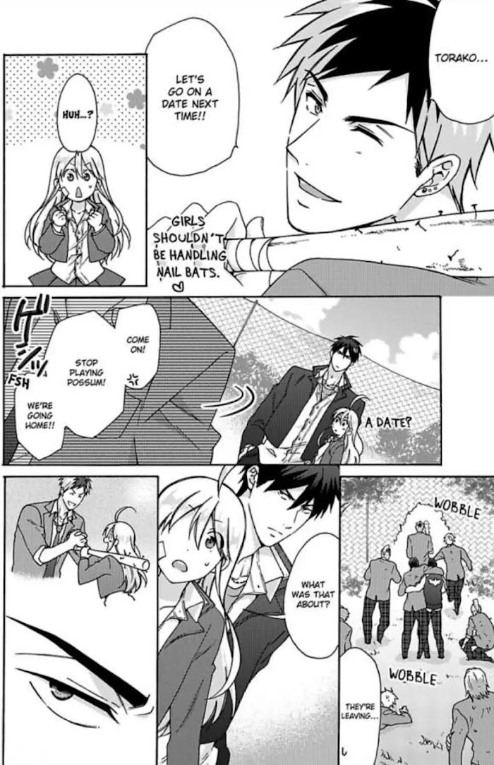 Nyotaika Yankee Gakuen ☆ Ore No Hajimete, Nerawaretemasu. - Chapter 23 Page 14