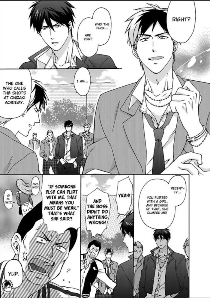 Nyotaika Yankee Gakuen ☆ Ore No Hajimete, Nerawaretemasu. - Chapter 23 Page 3