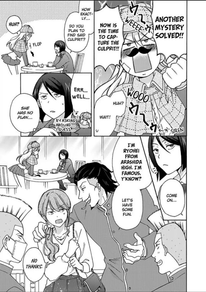Nyotaika Yankee Gakuen ☆ Ore No Hajimete, Nerawaretemasu. - Chapter 24 Page 3