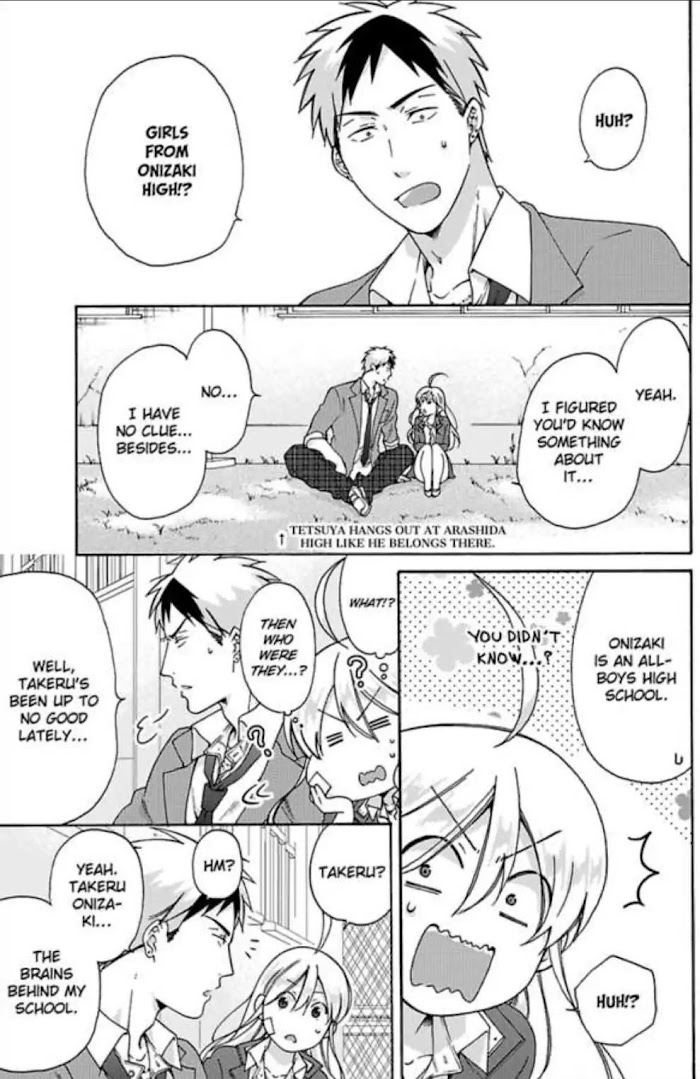 Nyotaika Yankee Gakuen ☆ Ore No Hajimete, Nerawaretemasu. - Chapter 30 Page 1