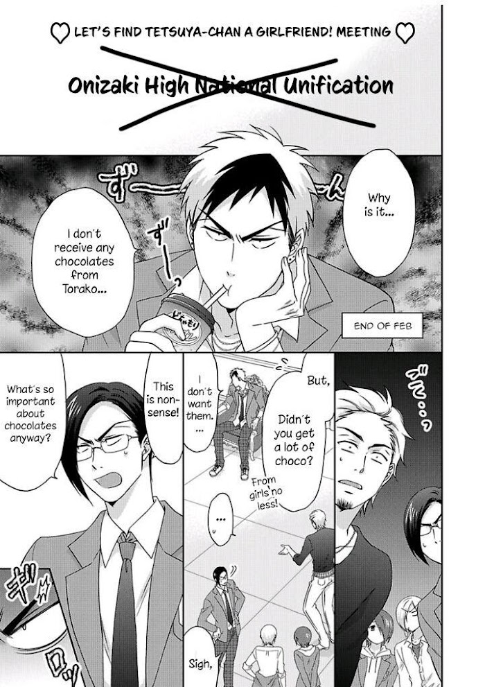 Nyotaika Yankee Gakuen ☆ Ore No Hajimete, Nerawaretemasu. - Chapter 39 Page 1