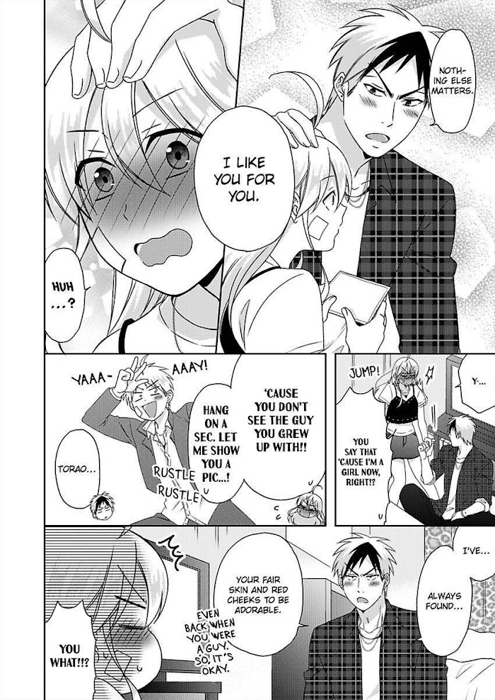 Nyotaika Yankee Gakuen ☆ Ore No Hajimete, Nerawaretemasu. - Chapter 41 Page 13