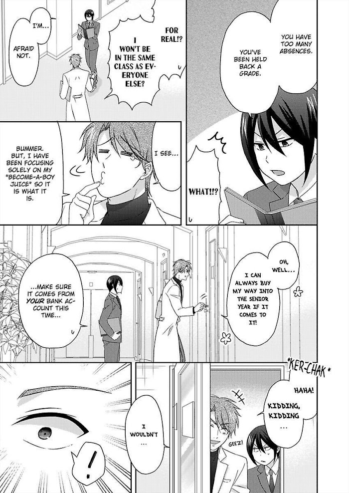 Nyotaika Yankee Gakuen ☆ Ore No Hajimete, Nerawaretemasu. - Chapter 42 Page 9