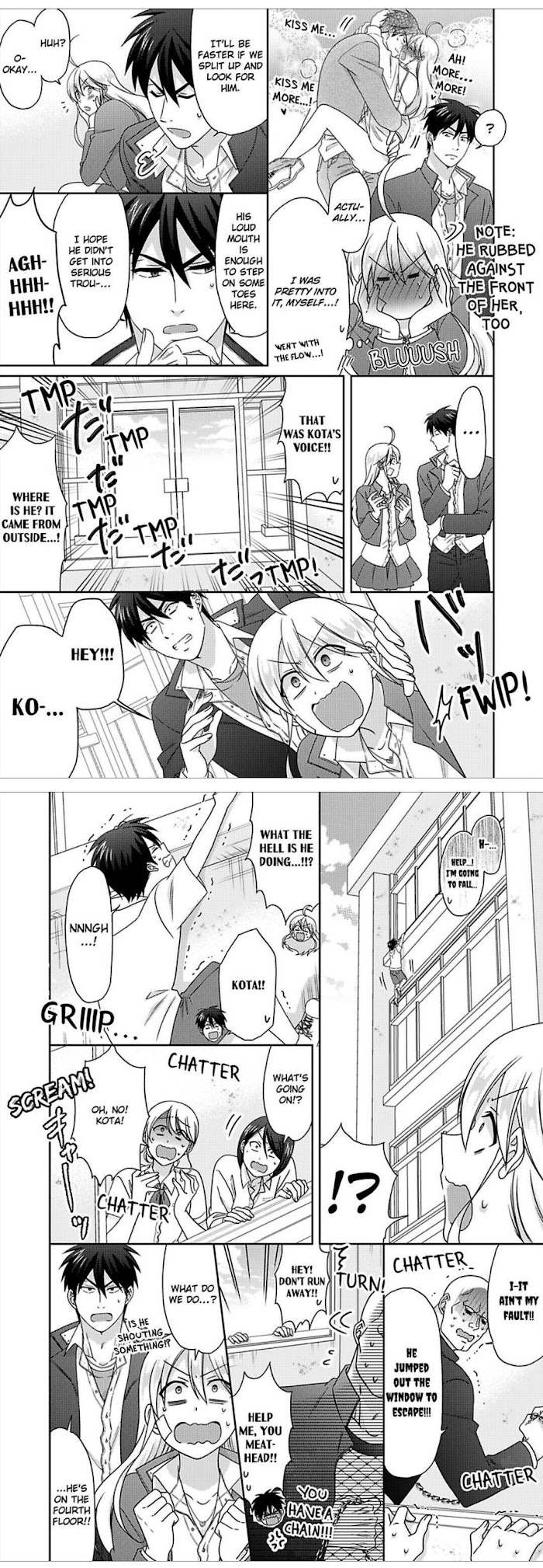 Nyotaika Yankee Gakuen ☆ Ore No Hajimete, Nerawaretemasu. - Chapter 46 Page 12