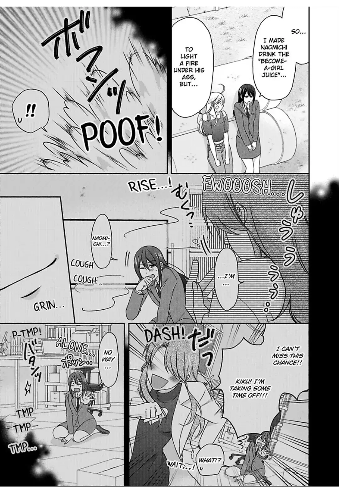 Nyotaika Yankee Gakuen ☆ Ore No Hajimete, Nerawaretemasu. - Chapter 47 Page 12