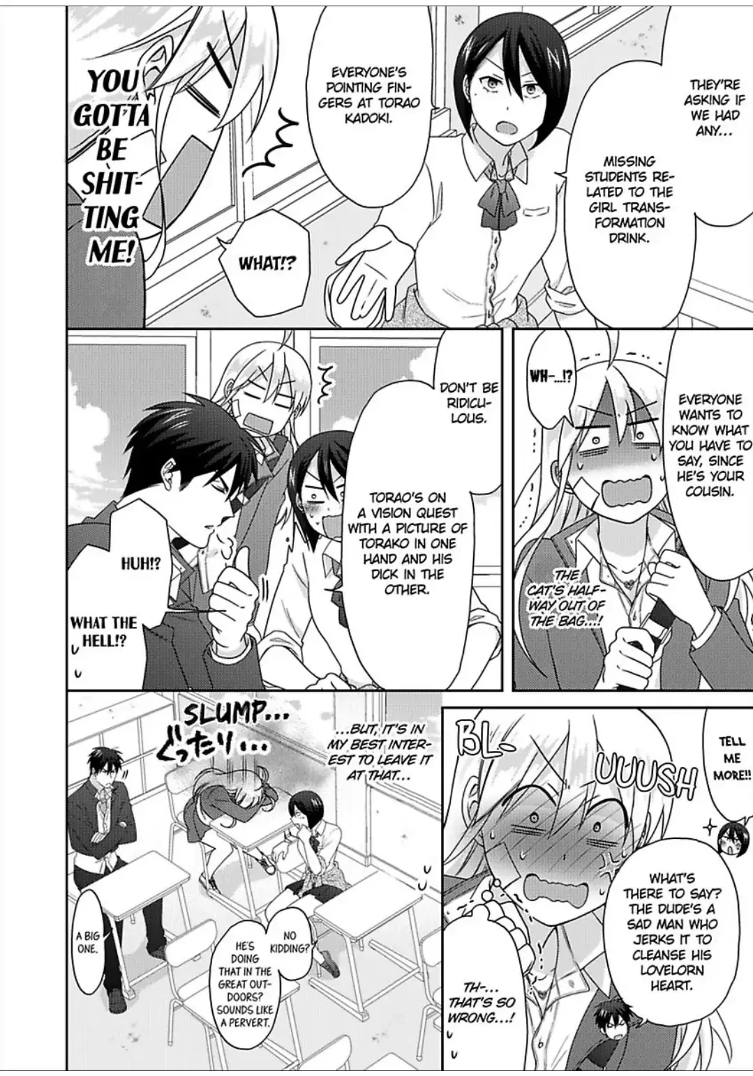 Nyotaika Yankee Gakuen ☆ Ore No Hajimete, Nerawaretemasu. - Chapter 48 Page 7
