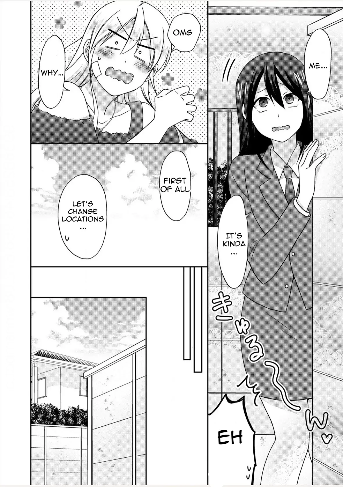 Nyotaika Yankee Gakuen ☆ Ore No Hajimete, Nerawaretemasu. - Chapter 50.1 Page 12