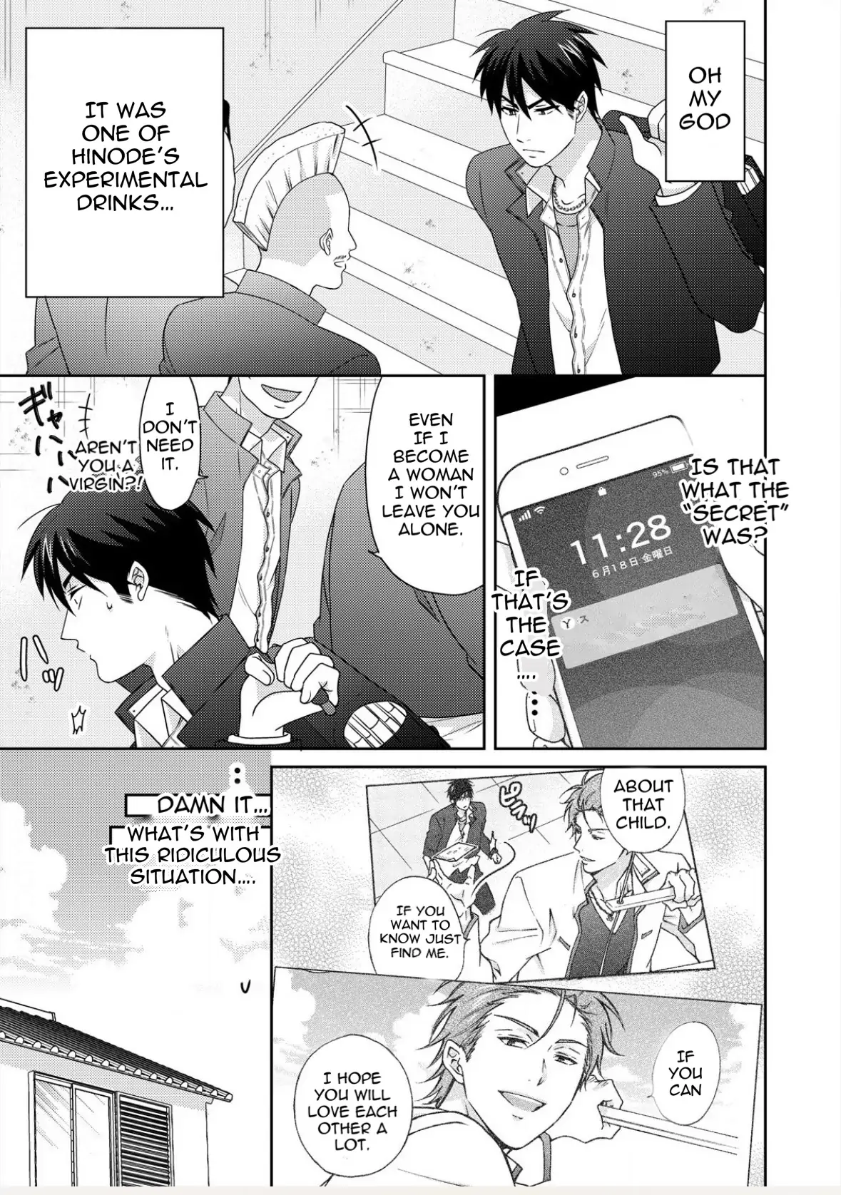Nyotaika Yankee Gakuen ☆ Ore No Hajimete, Nerawaretemasu. - Chapter 50.1 Page 5