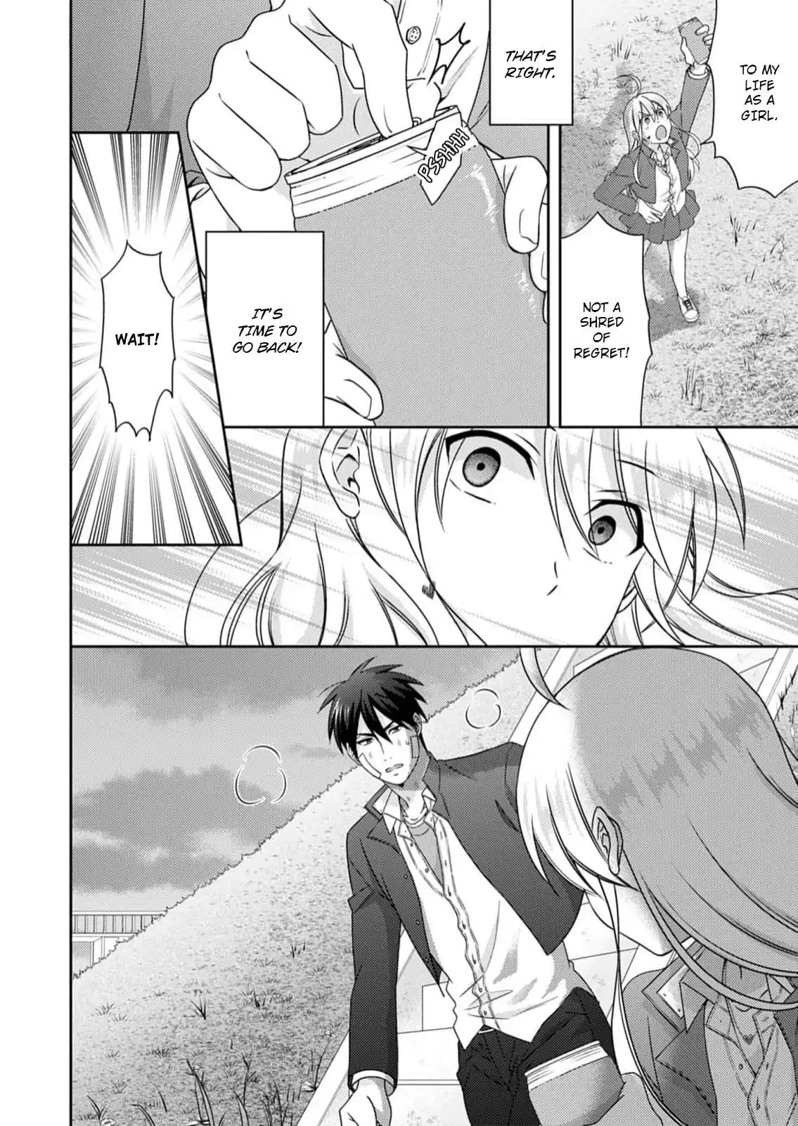 Nyotaika Yankee Gakuen ☆ Ore No Hajimete, Nerawaretemasu. - Chapter 52 Page 17