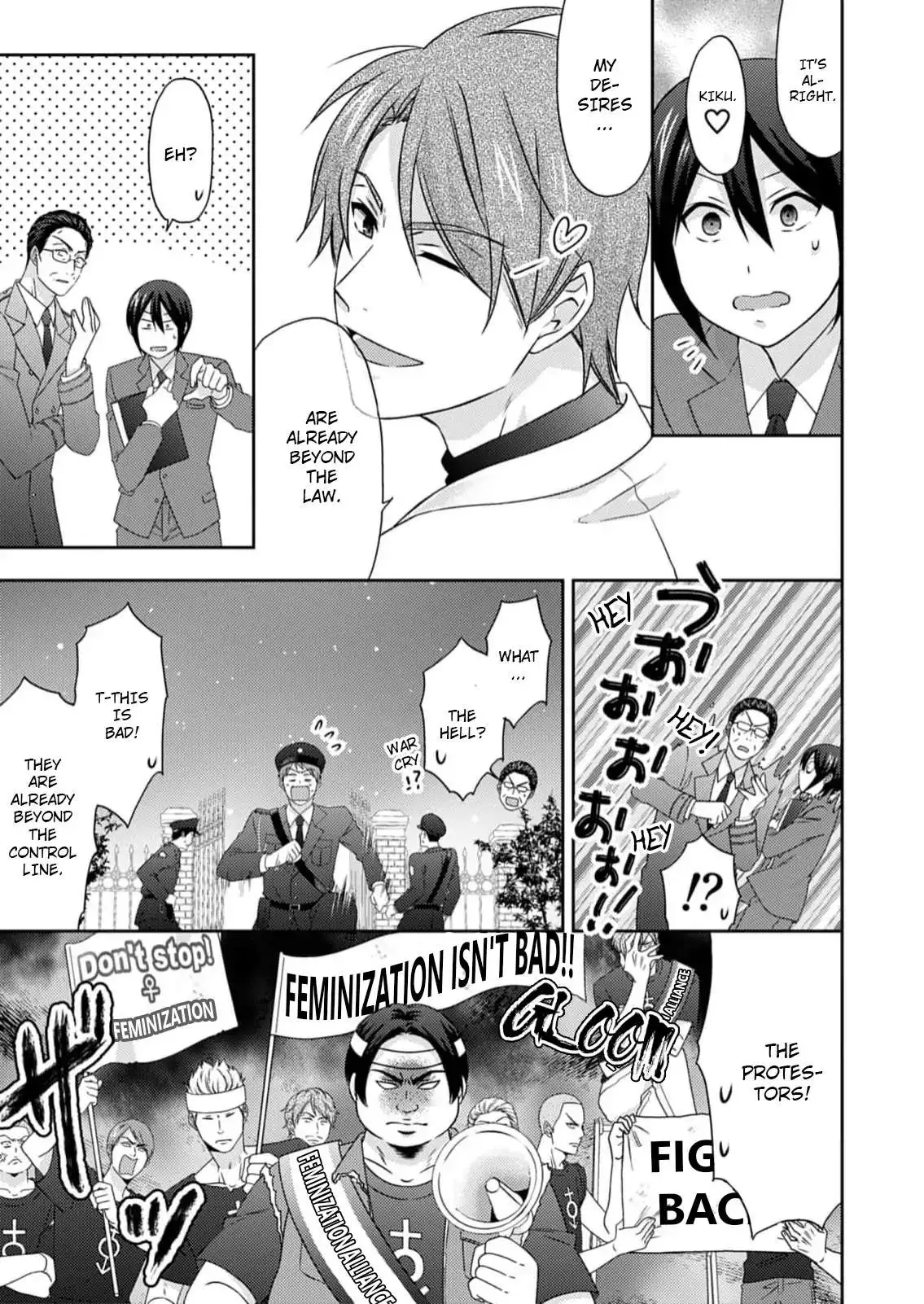Nyotaika Yankee Gakuen ☆ Ore No Hajimete, Nerawaretemasu. - Chapter 52 Page 30