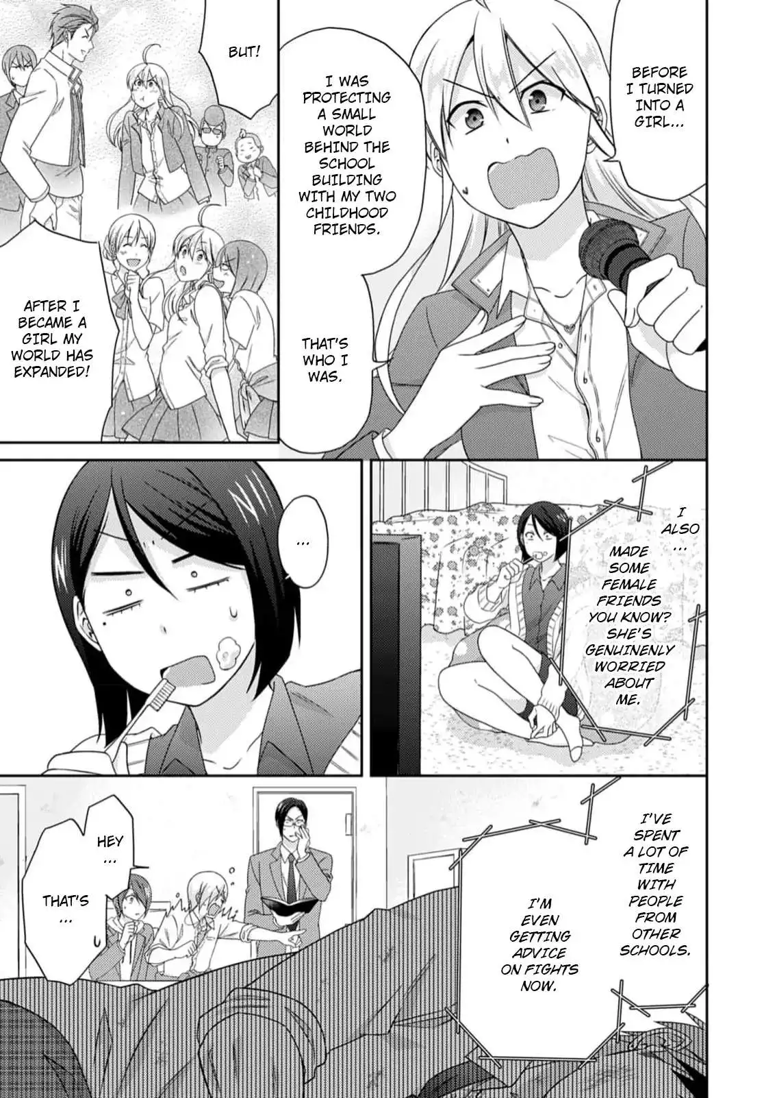 Nyotaika Yankee Gakuen ☆ Ore No Hajimete, Nerawaretemasu. - Chapter 52 Page 4