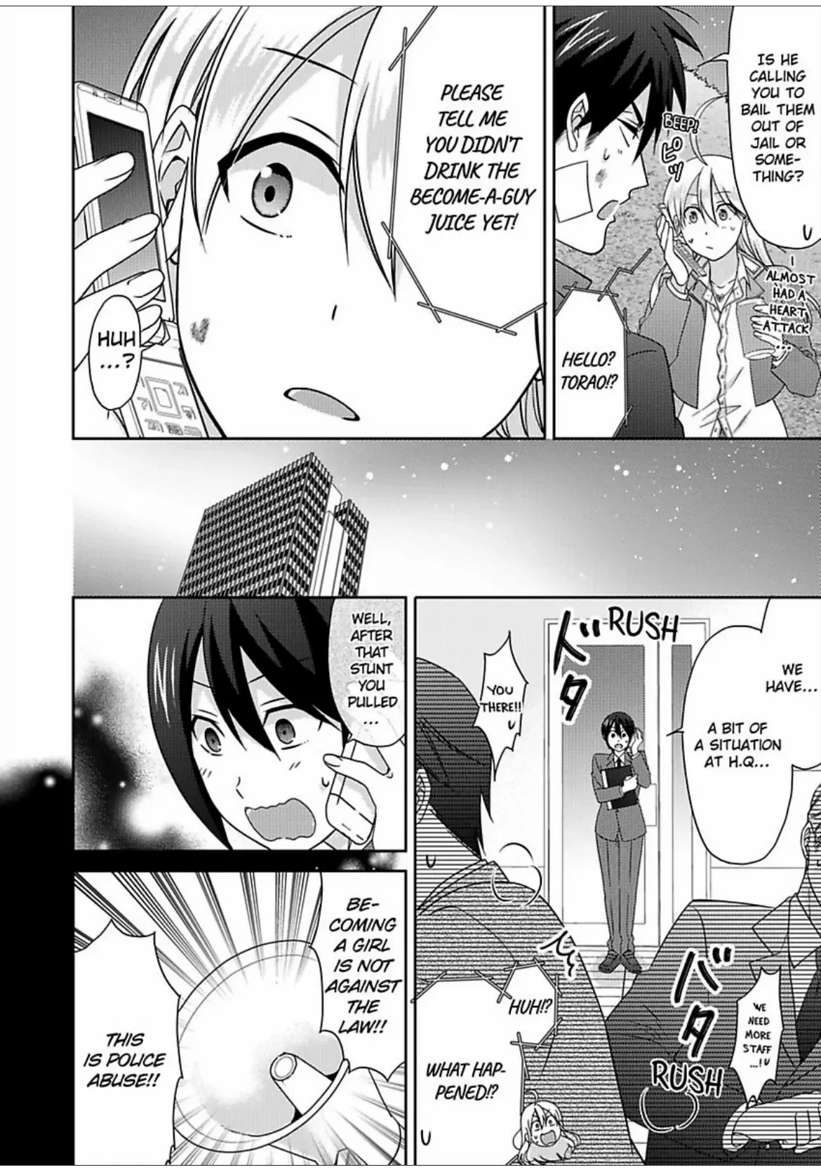 Nyotaika Yankee Gakuen ☆ Ore No Hajimete, Nerawaretemasu. - Chapter 53 Page 9