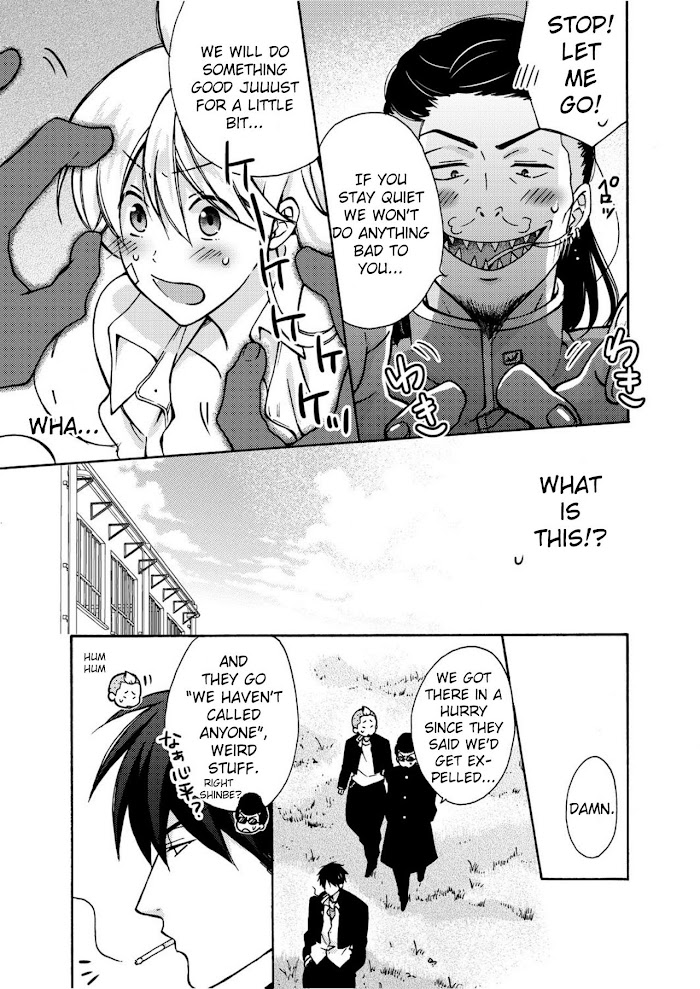 Nyotaika Yankee Gakuen ☆ Ore No Hajimete, Nerawaretemasu. - Chapter 6 Page 32