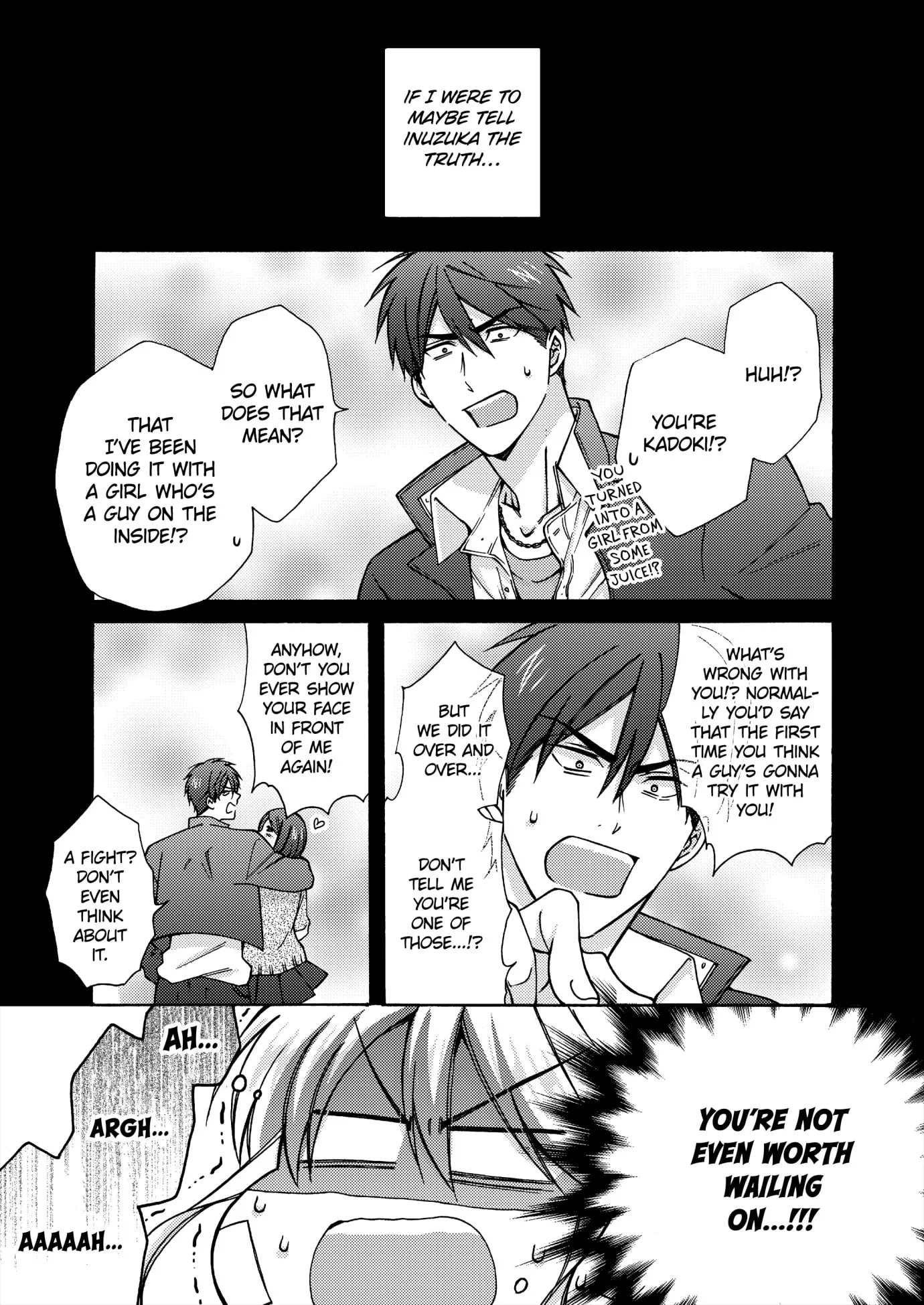 Nyotaika Yankee Gakuen ☆ Ore No Hajimete, Nerawaretemasu. - Chapter 67 Page 1