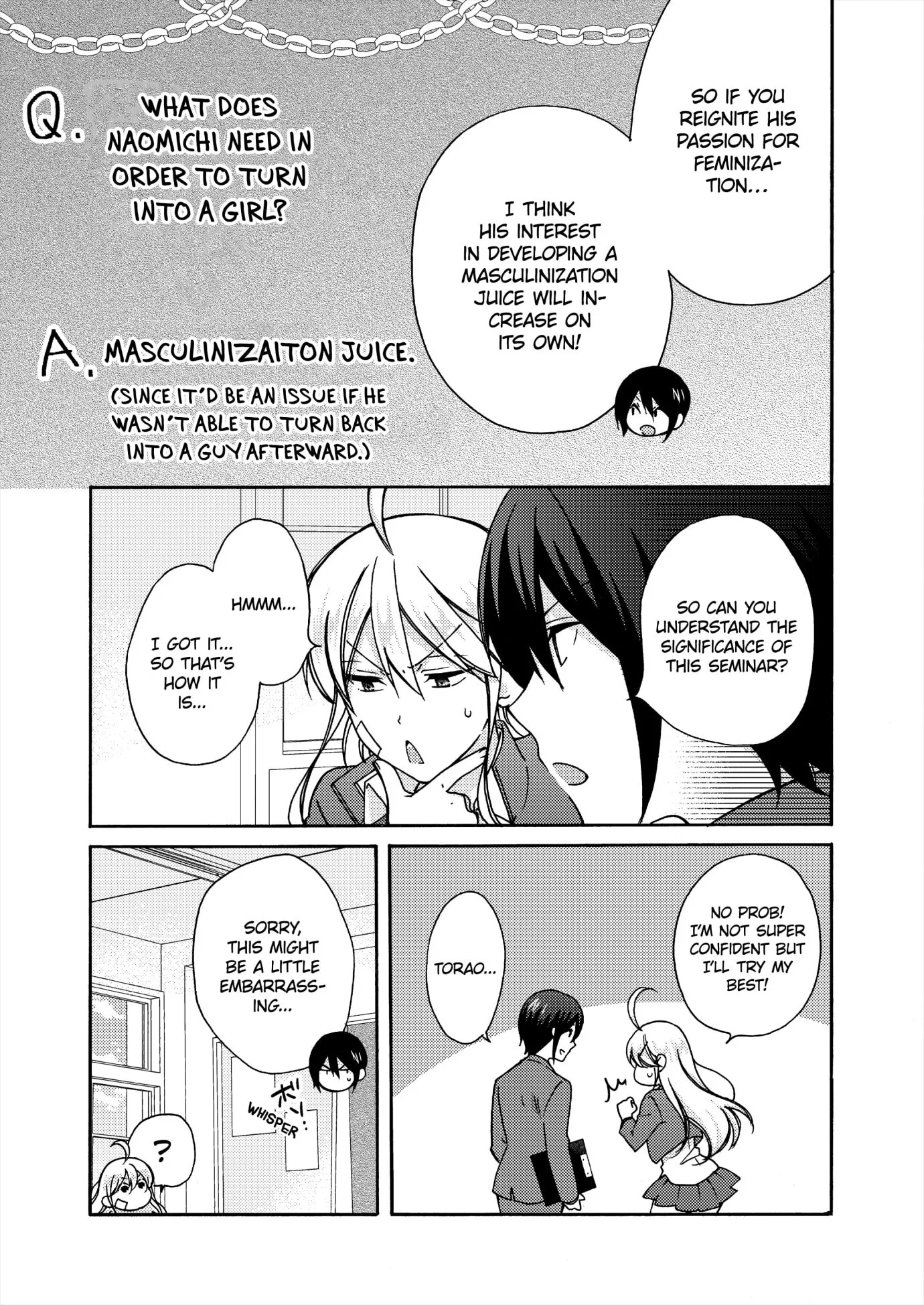 Nyotaika Yankee Gakuen ☆ Ore No Hajimete, Nerawaretemasu. - Chapter 70 Page 7