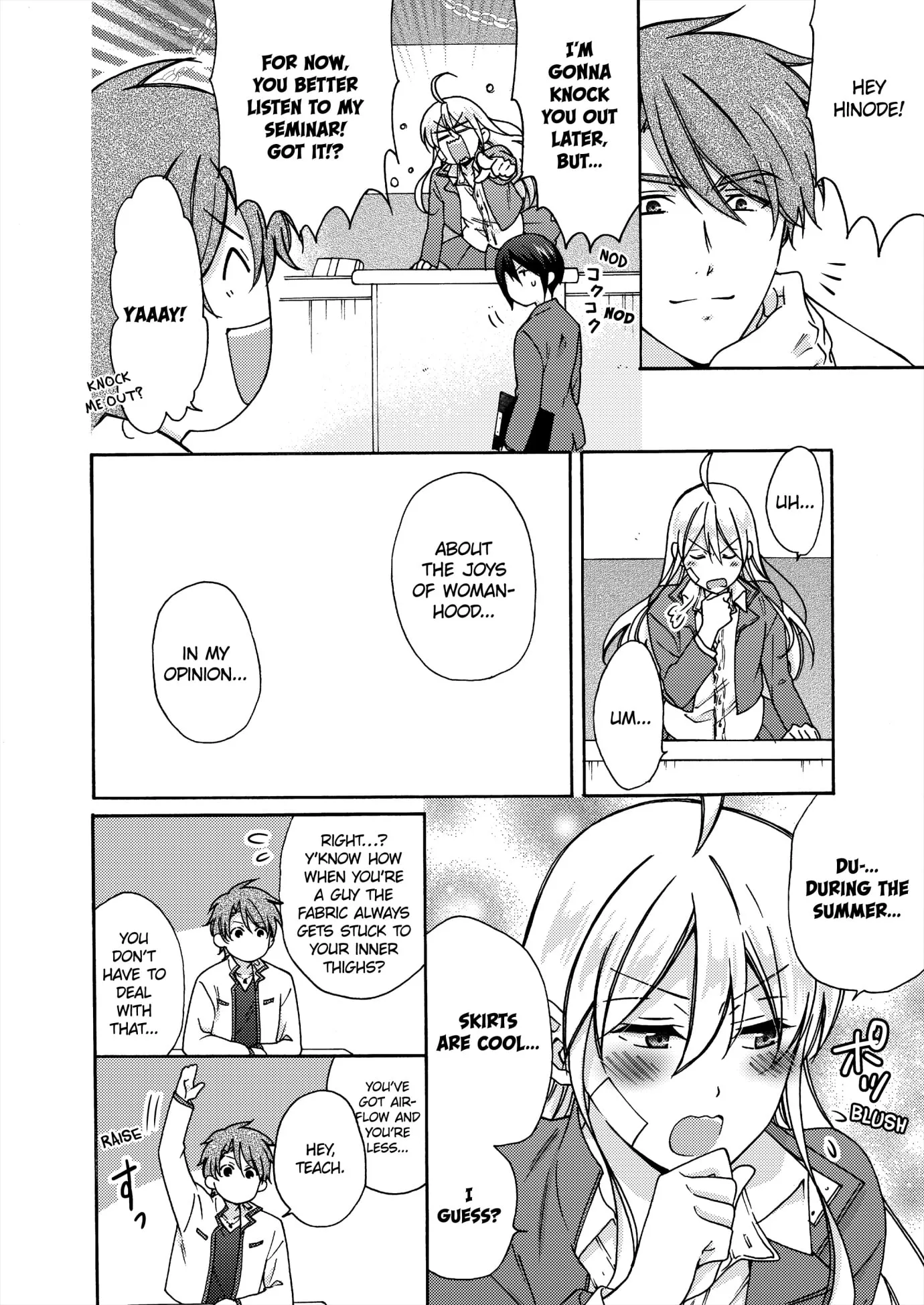 Nyotaika Yankee Gakuen ☆ Ore No Hajimete, Nerawaretemasu. - Chapter 70 Page 8