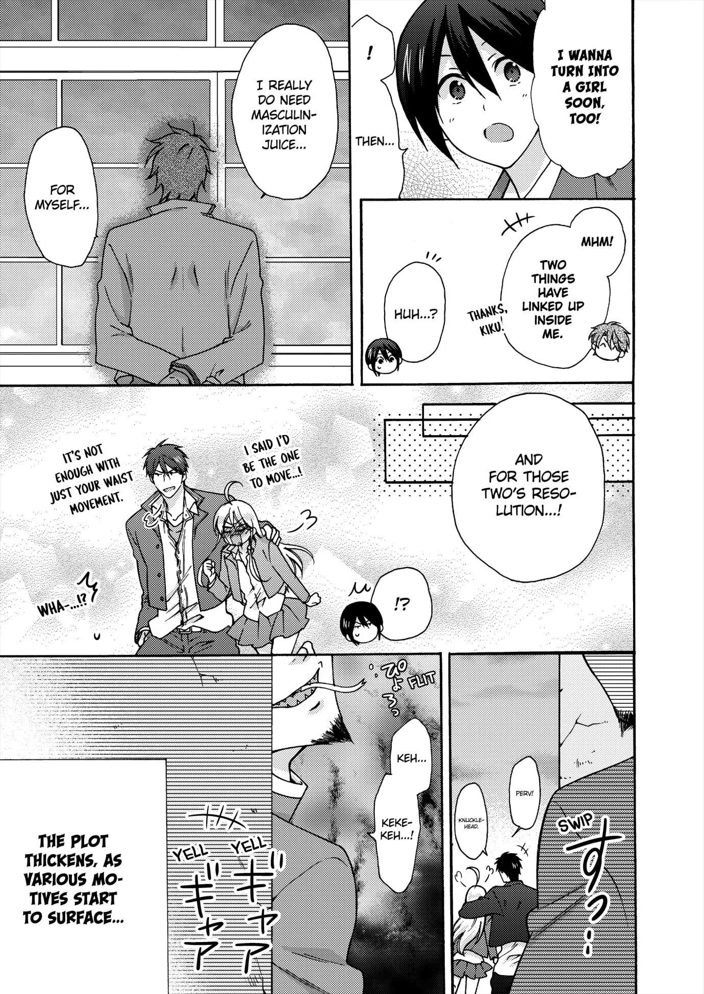Nyotaika Yankee Gakuen ☆ Ore No Hajimete, Nerawaretemasu. - Chapter 72 Page 8