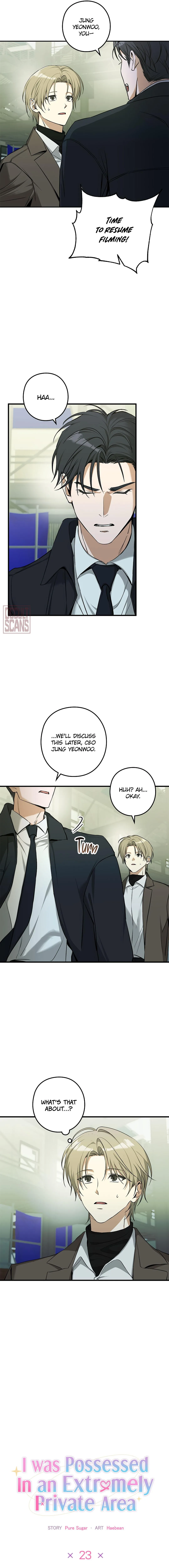 I Was Possessed in an Extremely Private Area - Chapter 23 Page 3