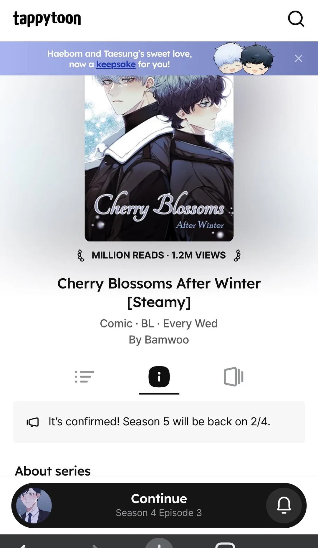 Cherry Blossoms After Winter - Chapter 170.01 Page 2