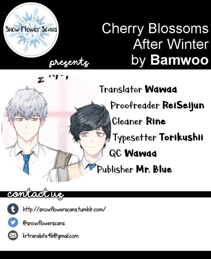 Cherry Blossoms After Winter - Chapter 9 Page 1