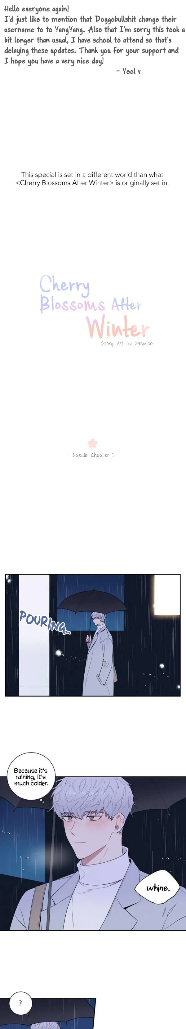 Cherry Blossoms After Winter - Chapter 93.4 Page 1