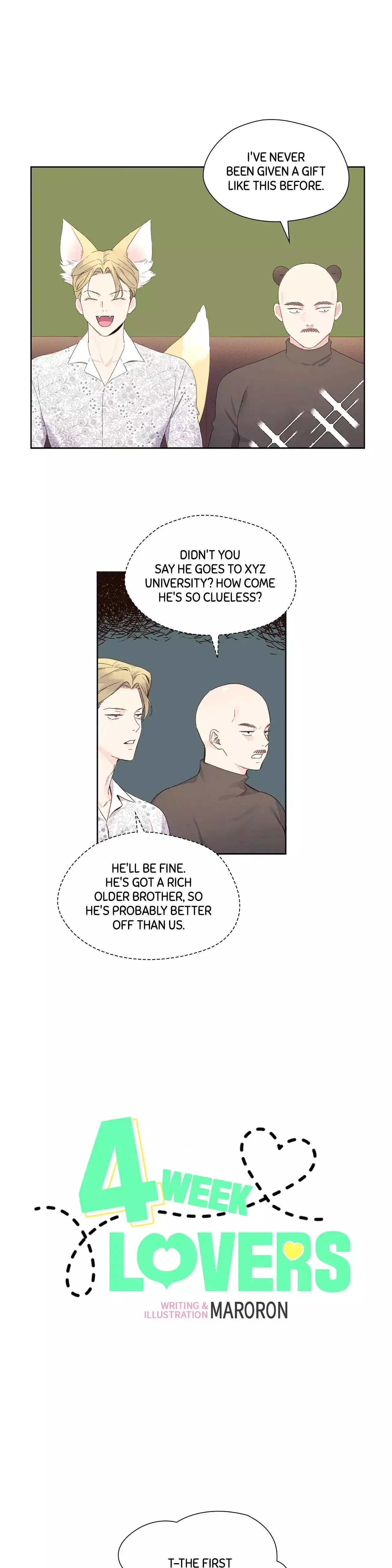 4 Week Lovers - Chapter 104 Page 1