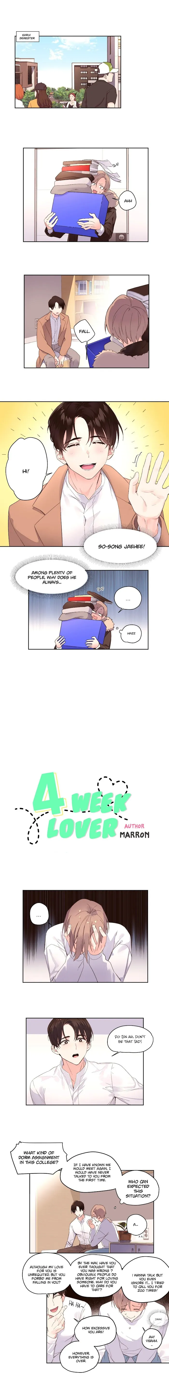 4 Week Lovers - Chapter 2 Page 1