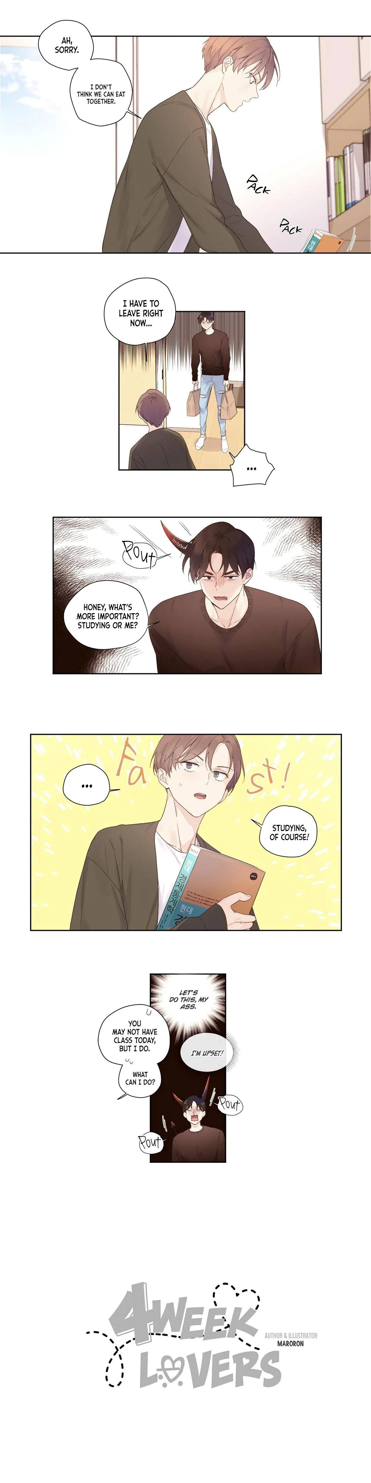 4 Week Lovers - Chapter 21 Page 13