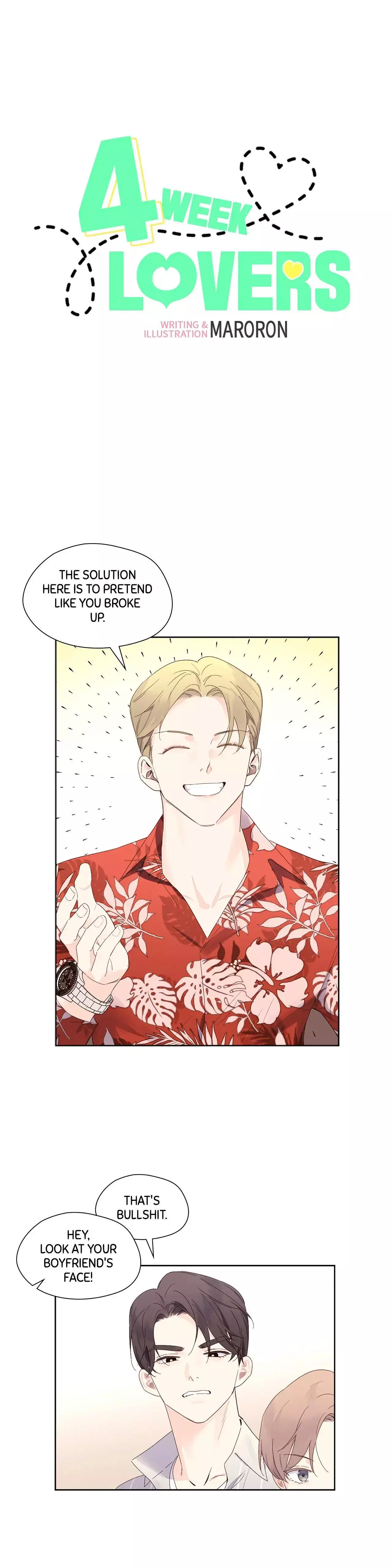 4 Week Lovers - Chapter 95 Page 1