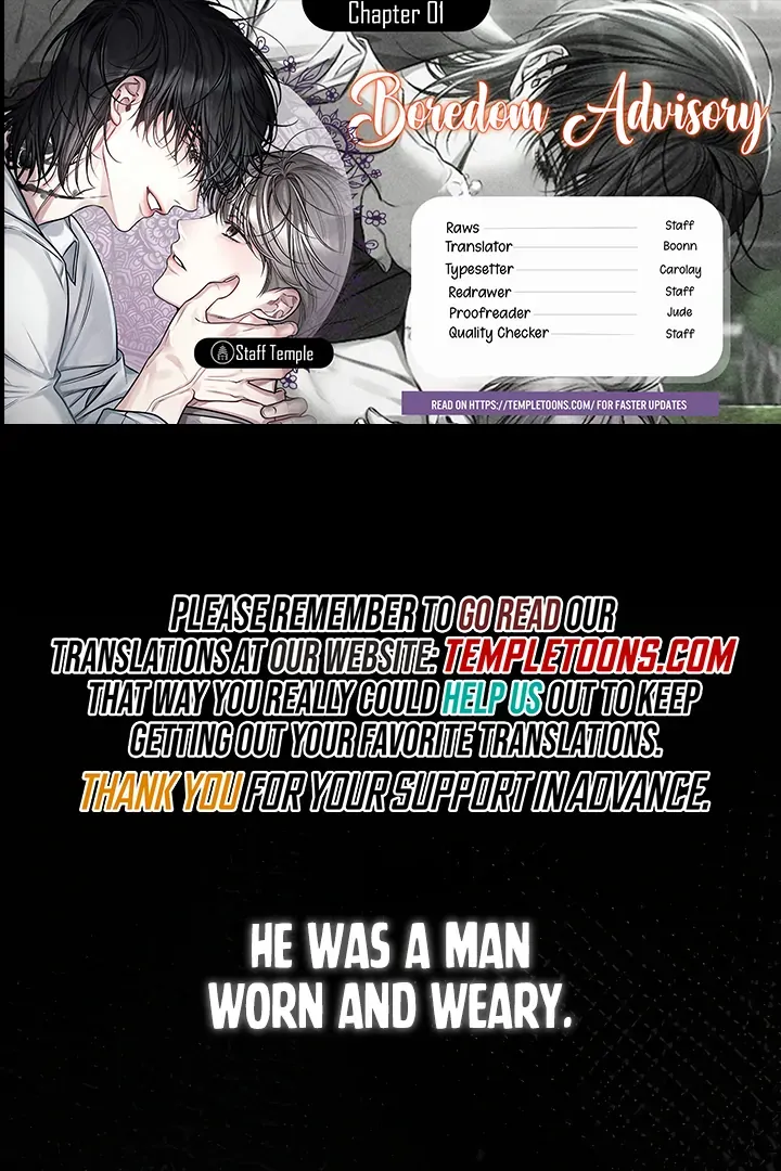 Boredom Alert - Chapter 1 Page 1