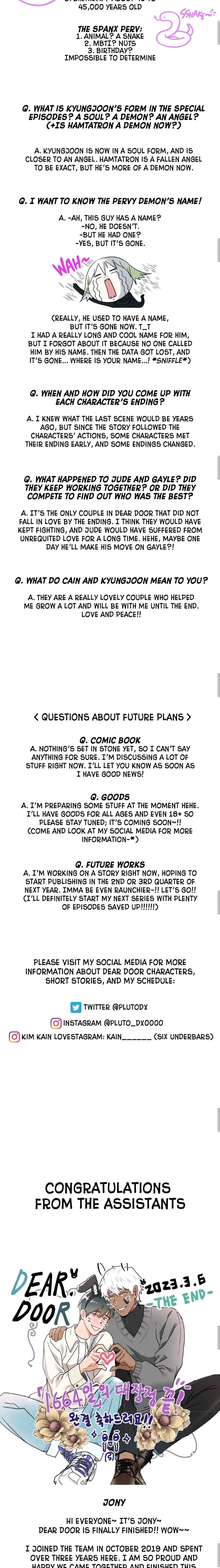 Dear. Door [Uncensored Version] - Chapter 163.5 Page 3