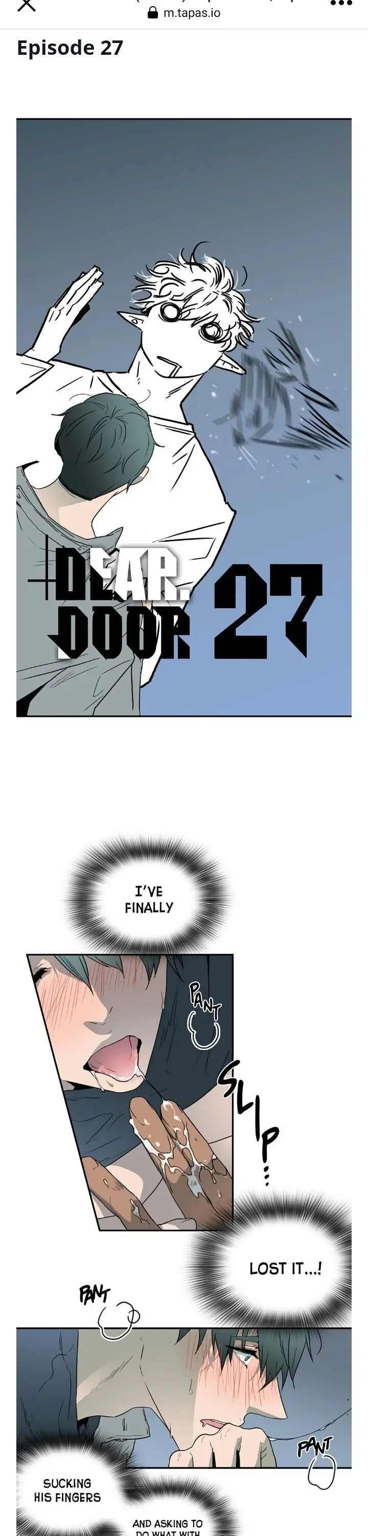 Dear. Door [Uncensored Version] - Chapter 27 Page 1