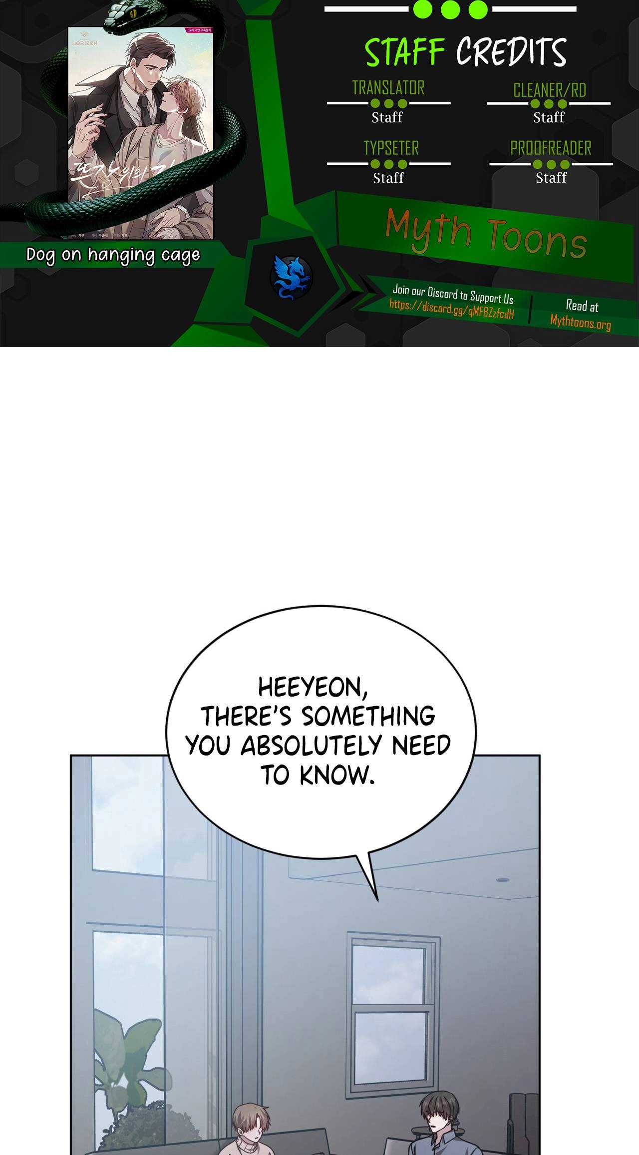 Dog on the Hanging Cage - Chapter 21 Page 1